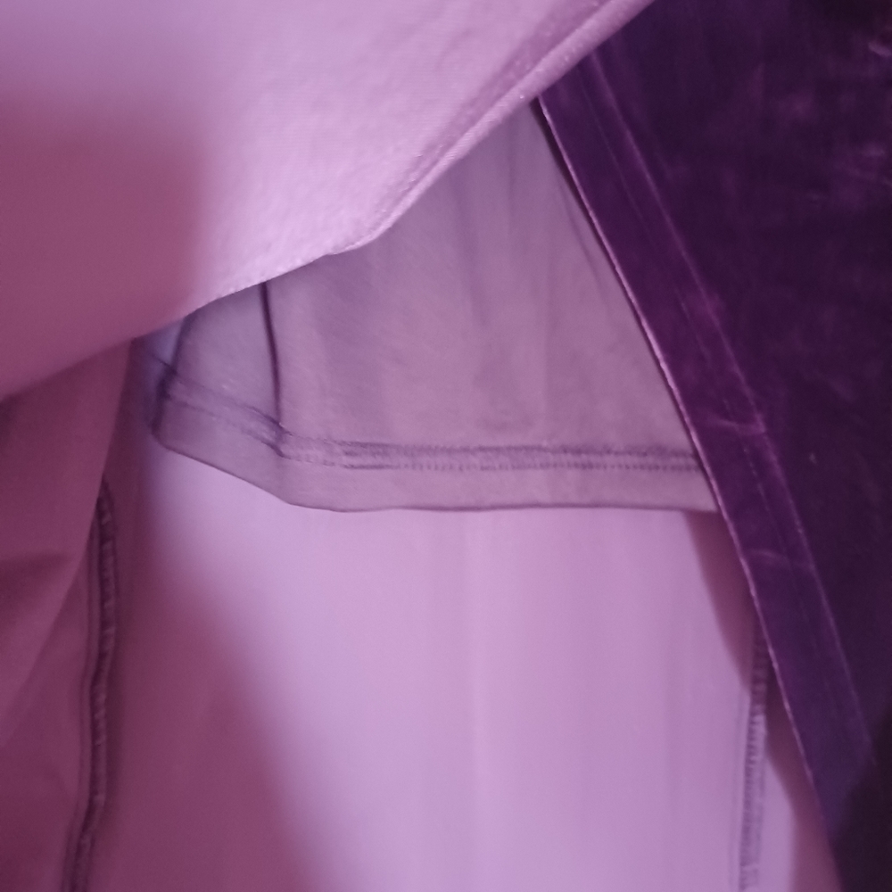 LuLu's Glamorous Celebrations Dark Purple Velvet Strapless Tulip Dress XS NWT - Picture 8 of 12